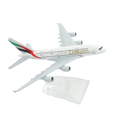 Avelena | Metallflugzeugmodell Emirates Airlines A380 B777 Flug Diecast Modellspielzeuge für Jungen