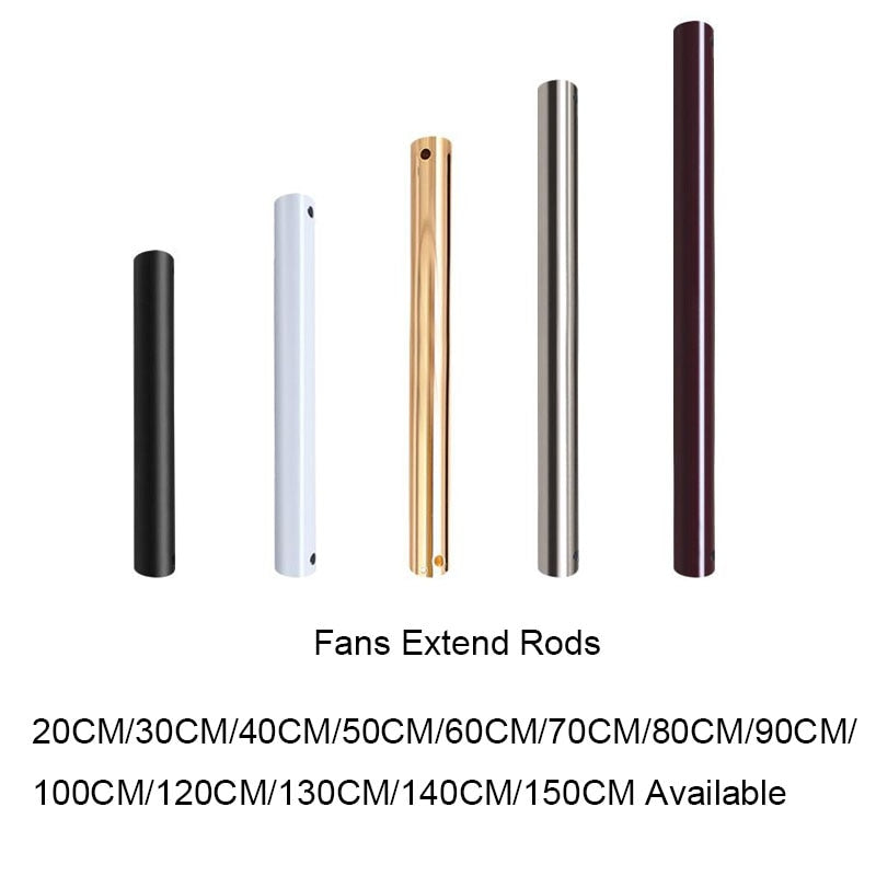 Avelena | Camrie Industrieller Holz Deckenventilator Verlängerungsstange