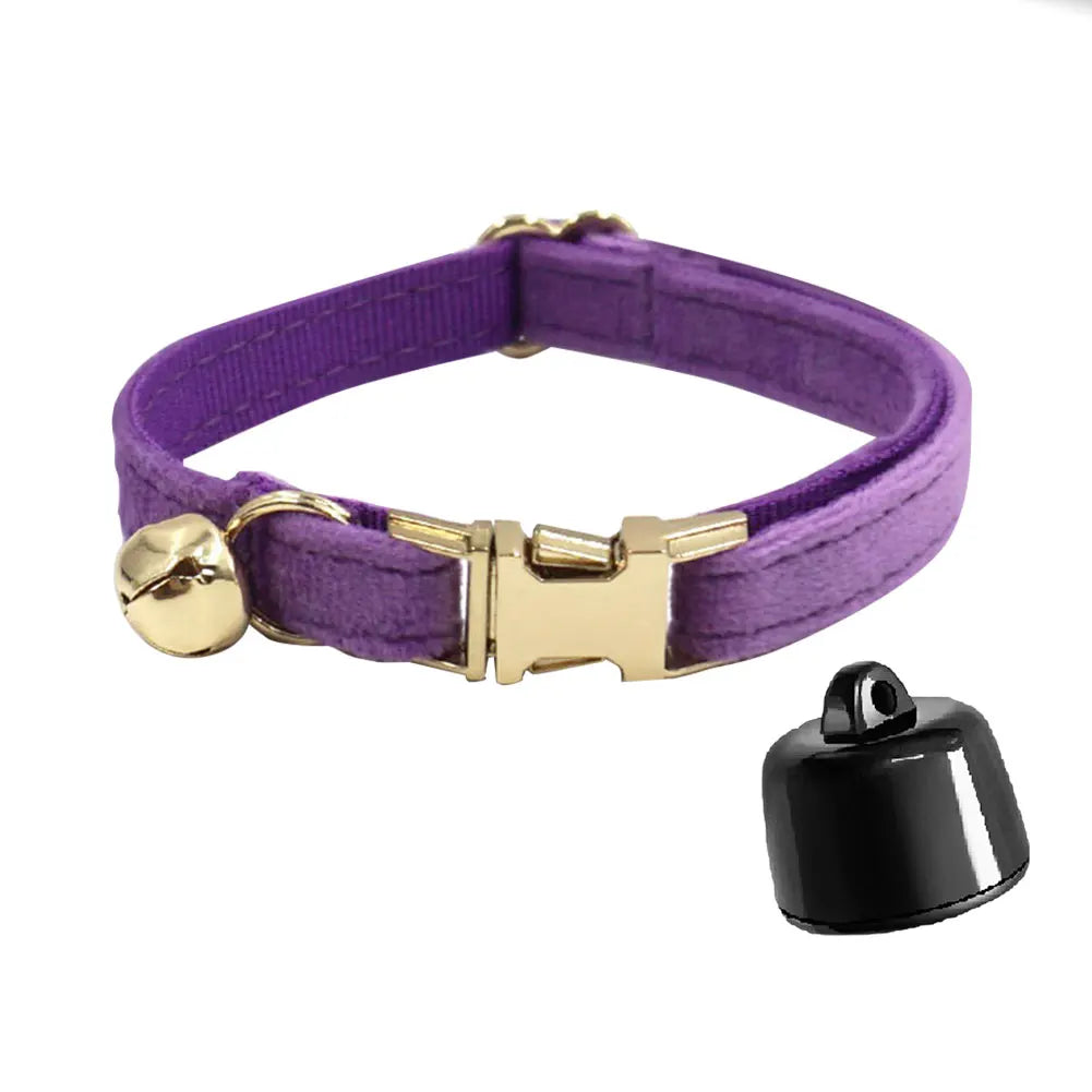 Avelena | Haustier-Tracker Mini – Intelligenter Bluetooth-Tierortungsgerät mit Halsband und Glocke