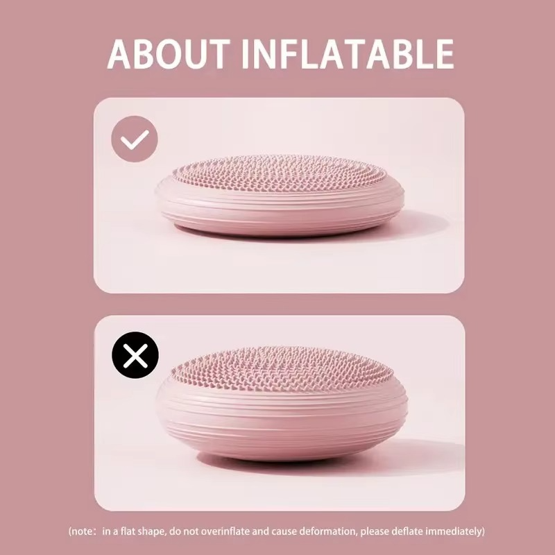 Avelena | Dicke Yogamatte mit Balancestütze und Stoßdämpfung für das Home-Gym und Fitness