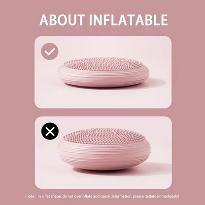 Avelena | Dicke Yogamatte mit Balancestütze und Stoßdämpfung für das Home-Gym und Fitness