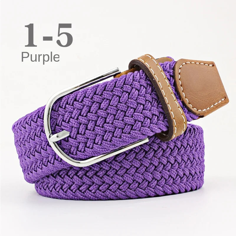 Avelena | Farbenfroh Leder Casual Gürtel