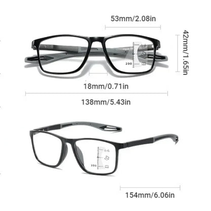 Avelena | AeroLens | Fototropische Lesebrille + Schutzbrille