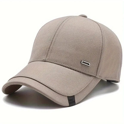 Avelena | Unisex Verstellbare Baseballkappen Platzierung Silber Schnalle Marke Casual Outdoor Sonnenschutz Hut