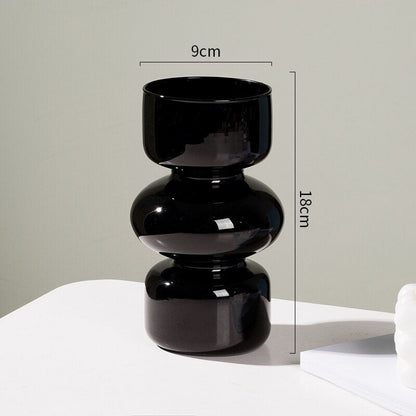 Avelena | Glas Tier Vase - Mehrfarben