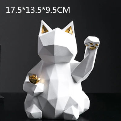 Avelena | Nordic Style Geometrische Glückskatze