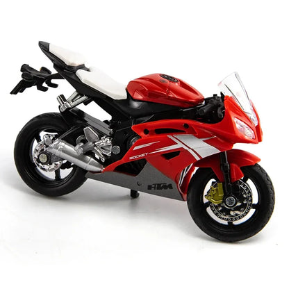 Avelena | 1:18 Maßstab Yamaha R6 Legierungsroller Sportbike Figuren Diecasts Kinder Spielzeug Motorrad Rennmodell Nachbildungen Sammlergeschenk für Jungen
