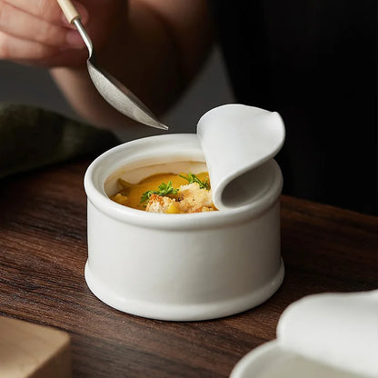 Avelena | Zeitgenössische Französische Zwiebelsuppe Schüssel – Premium Keramik Suppe & Eintopf Schüssel