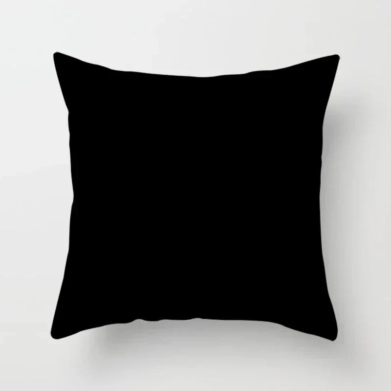 Avelena | Aurum Kissenbezug Moderne Schwarz-Weiß Kissenbezug mit Abstractem Kunstdruck