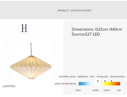 Avelena | Elegante von Origami inspirierte Papierlaterne