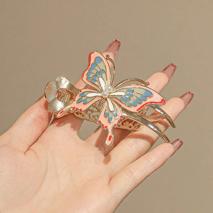 Avelena | Metall Schmetterling Haarspange für Frauen