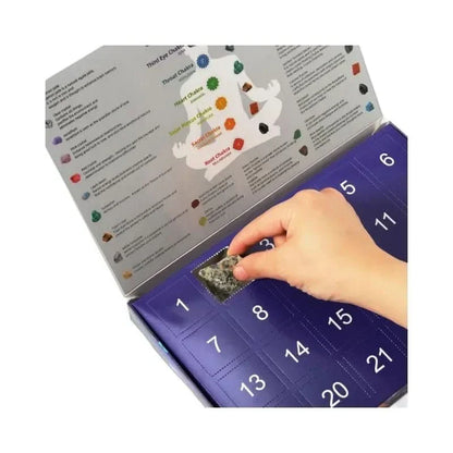 Avelena | Adventskalender mit 24 echten Edelsteinen für junge Entdecker