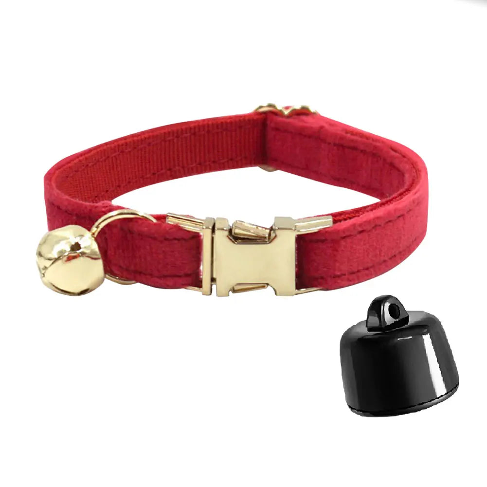 Avelena | Haustier-Tracker Mini – Intelligenter Bluetooth-Tierortungsgerät mit Halsband und Glocke