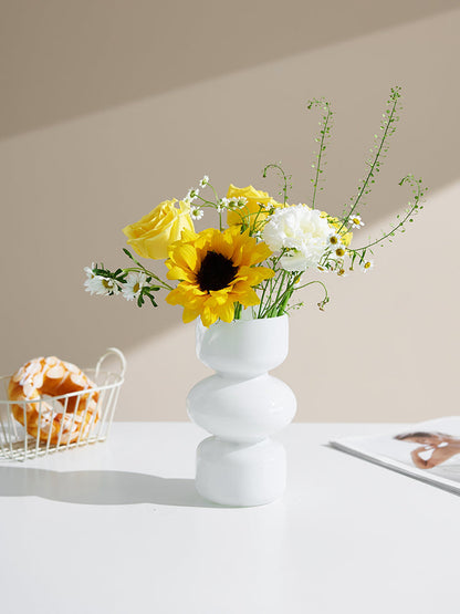 Avelena | Glas Tier Vase - Mehrfarben