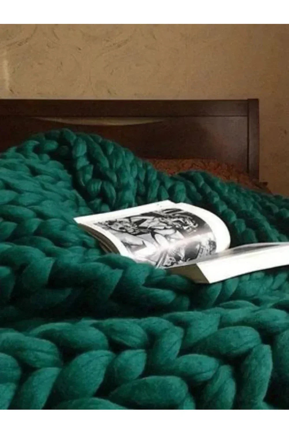 Avelena | Gemütliche Strick Chunky Decke