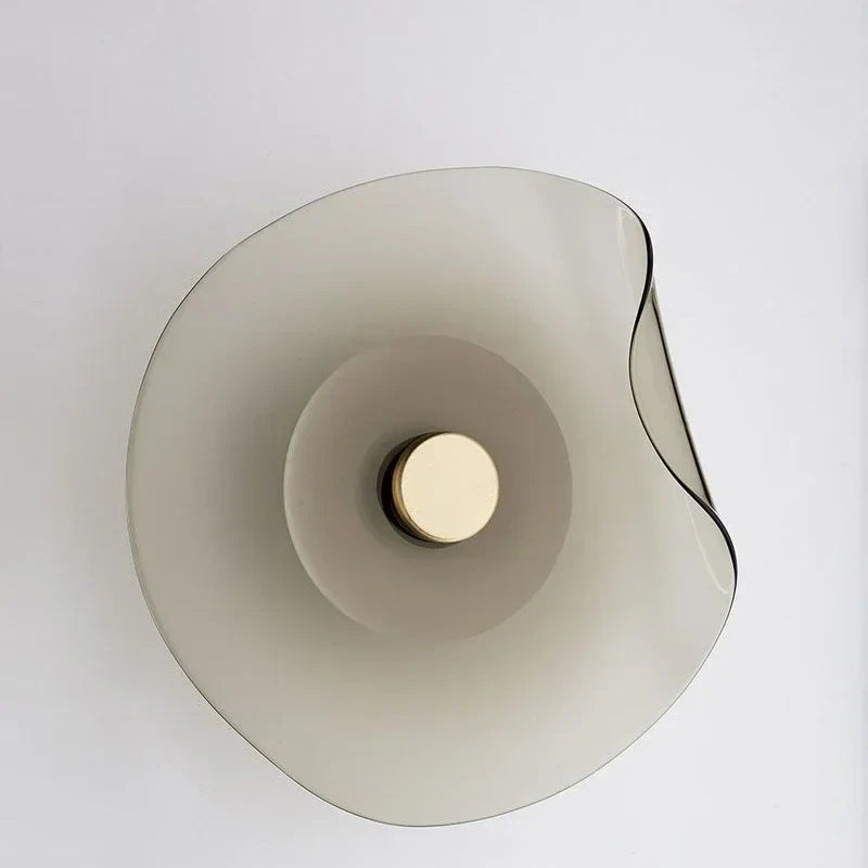 Avelena | ClearAura - Schlanke Glas Wandlampe