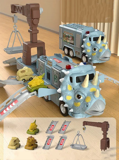 Avelena | Truck Faltbare Dinosaurier Abenteuerwagen