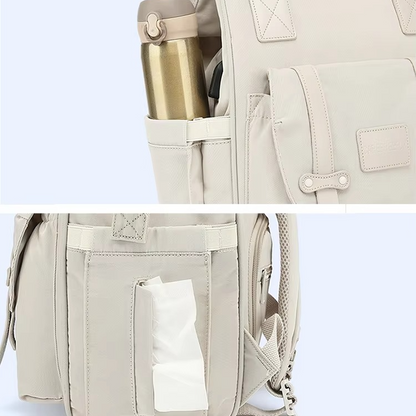 Avelena | Baby Wickelrucksack mit Kinderwagenhaken, wasserdichte Reisemuttertasche für Everyday Essentials