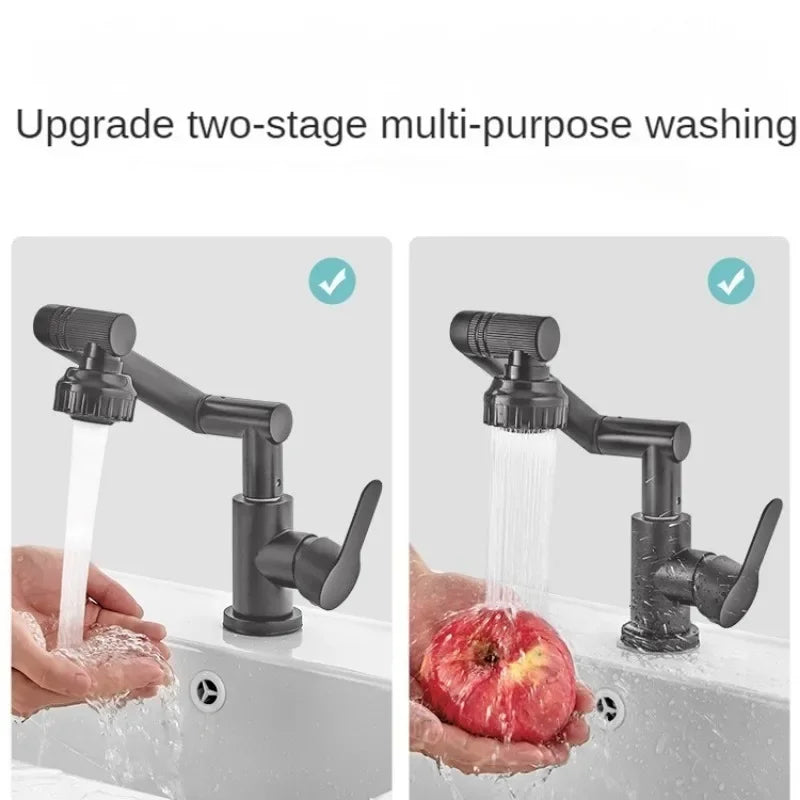 Avelena | Spritzwassergeschützter mechanischer universeller drehbarer Arm Wasserhahn