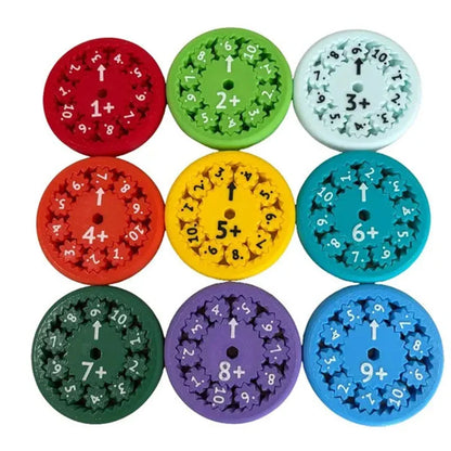 Avelena | Mathspin Fidget Tools Lernen, Drehen, Schlagen Lustige Bildungsspiele Für Konzentrierte Geister!