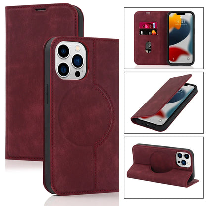 Avelena | Wallet Hülle MagSafe Wireless Charging- iPhone