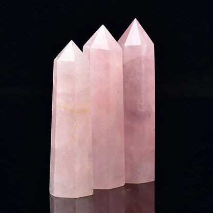 Avelena | Energora Kristall-Obelisk | Echter Naturquarz | Für Meditation & Chakra-Heilung | Spirituelles Dekoobjekt