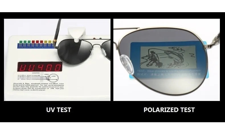 Avelena | Herren Klassiker Rechteckige Uv400 Polarisierte Strandsonnenbrille