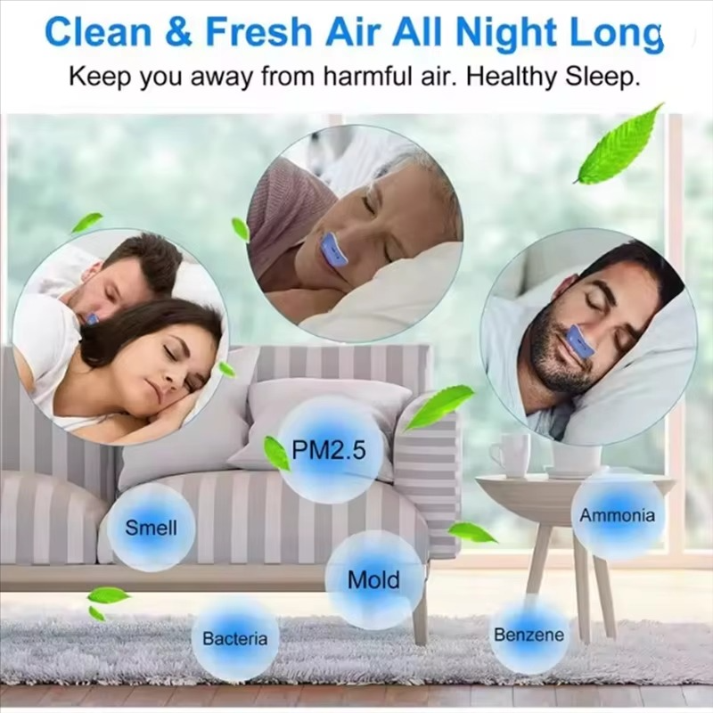 Avelena | Einstellbares elektrisches Antischnarchgerät mit individuellem Luftstrom