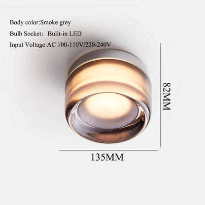 Avelena | Futuristische und einzigartige solide Plexiglas-Wandleuchte