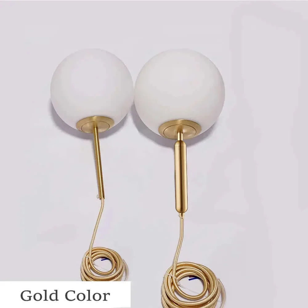 Avelena | Mid-Century Modern Glas Ball Pendelleuchte