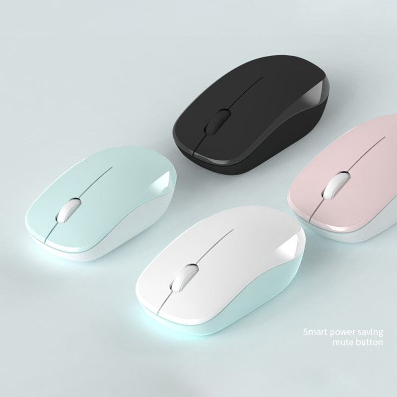 Avelena | Ultra-Slank Drahtlose Maus - 2.4G Leise Gaming