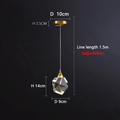 Avelena | Elegante Kristall-Pendelleuchten