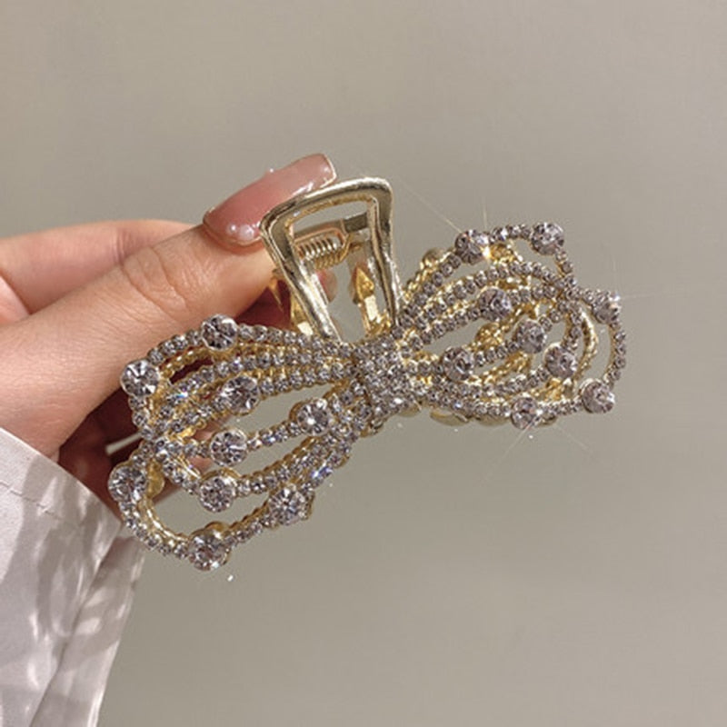 Avelena | Korea Perle Strass Haarnadel