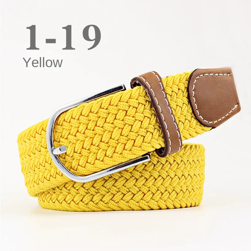 Avelena | Farbenfroh Leder Casual Gürtel