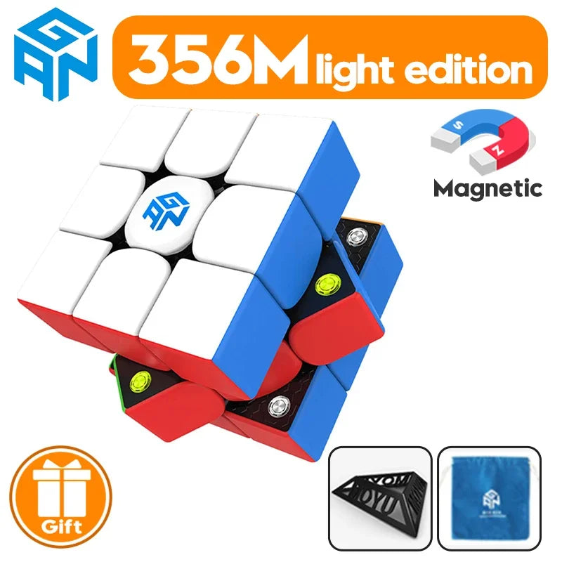 Avelena | Magnetischer 3X3 Speed Cube - Professionelles Ges Magic Puzzle Spielzeug