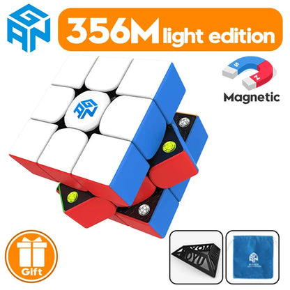 Avelena | Magnetischer 3X3 Speed Cube - Professionelles Ges Magic Puzzle Spielzeug