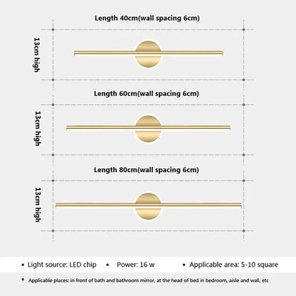 Avelena | Moderne Wandlampe - Elegante Beleuchtung für Jeden Raum