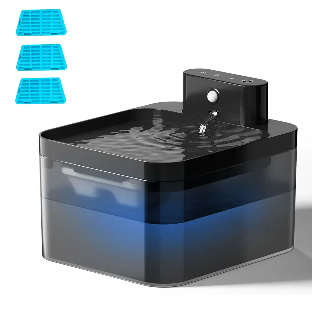 Avelena | Automatisch – Kabelloser Trinkbrunnen für Katzen mit Sensor