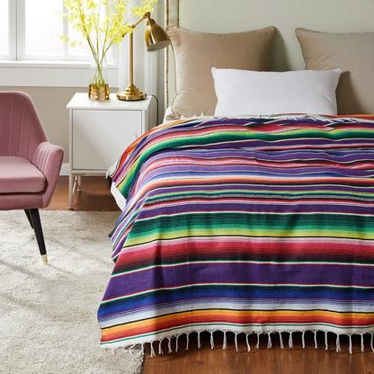 Avelena | Buntes mexikanisches Serape-Decke