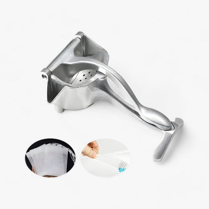 Avelena | CitrusPro | Ensemble Presssystem - Handpresse aus Aluminiumlegierung für Zitrusfrüchte & Granatäpfel