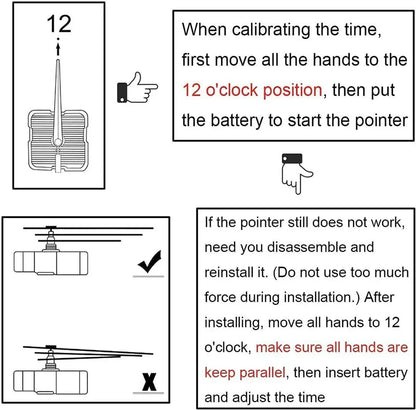 Avelena | Geräuschlose Wanduhr aus Acryl und Holz