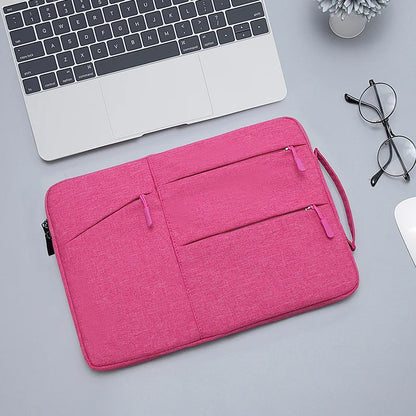 Avelena | Slim Wasserdichte Laptoptasche mit Mehreren Reißverschlüssen
