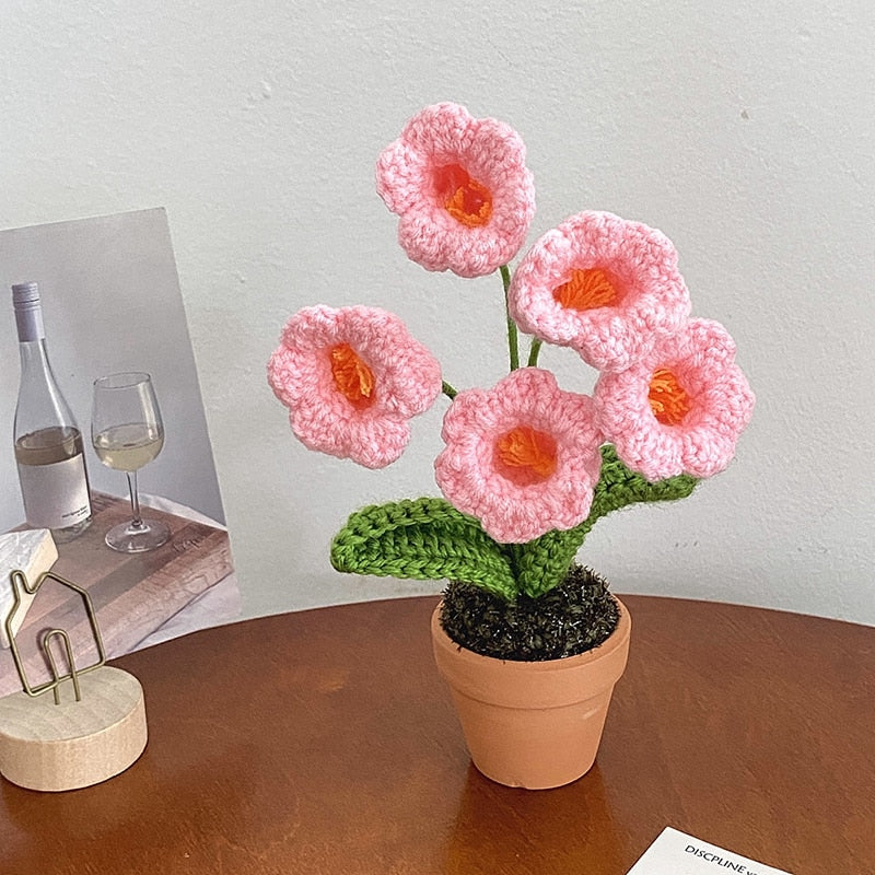 Avelena | Handgefertigte Gehäkelte Blumentopfdekoration