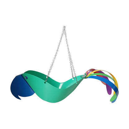 Avelena | Bunte Hängende Pflanzschale im Huhn-Design – Dekorativer Blumen-Hänger für den Garten