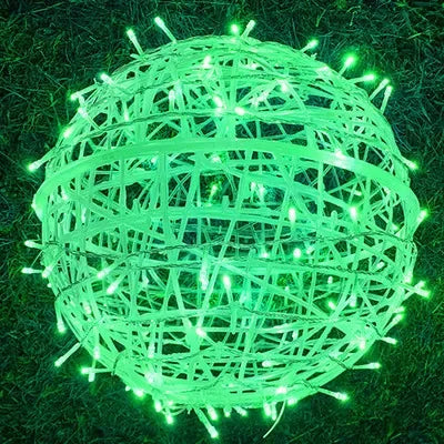 Avelena | Lichtende Rattan-Sphäre für Festliche und Elegante Dekorationen