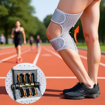 Avelena | Verstellbare Knieunterstützungsbandage mit Power-Rebound-Federn für Gelenkerleichterung und Stabilität