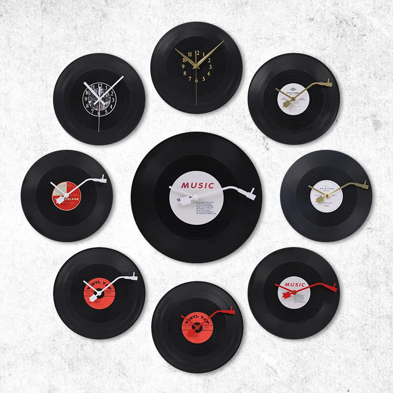 Avelena | Musical Vinyl Record Wall Clock