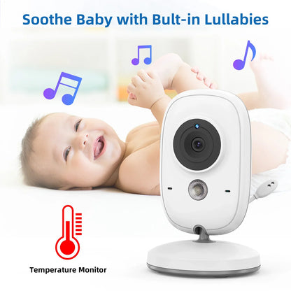 Avelena | Kabellose Video-Babyphone mit Wiegenliedern