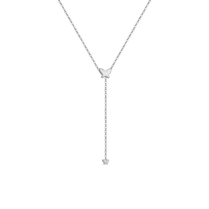 Avelena | 925 Sterling Silber Verstellbare Herz Anhänger Halskette
