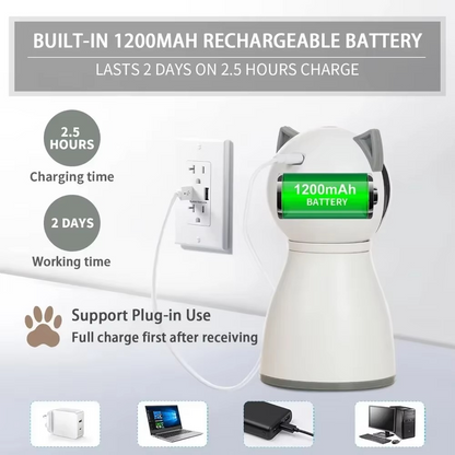 Avelena | Katze Interaktives Laser-Spielzeug – Bewegungsaktivierte Jagdspiele für Wohnungskatzen